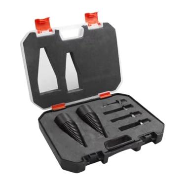 Imagem de Nishiyuenyi Rachador de lenha, acessório para rachar toras, broca divisora de lenha para fazenda de alta resistência, broca divisora de lenha, broca divisora de