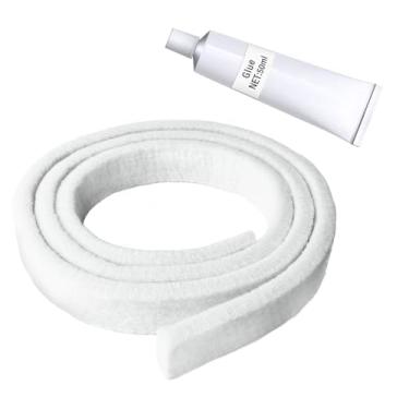 Imagem de WE09X10014 5303937183 Vedação inferior de feltro para secadora compatível com alguns secadores Hotpoint e GE