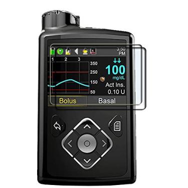 Imagem de usastar-SNK (Pacote com 2) Protetor de tela de vidro flexível premium para bomba de insulina Medtronic MiniMed 630G/640G/670G/770G