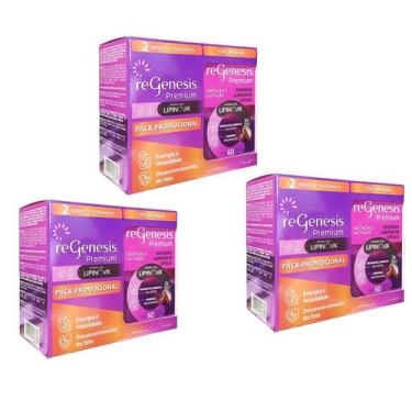 Imagem de Kit 3 Regenesis Premium 120 Capsulas Vitamina para Gestantes - EXELTIS