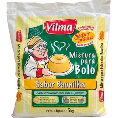 Imagem de Mistura Para Bolo Vilma 5kg - Escolha Seu Sabor, Baunilha