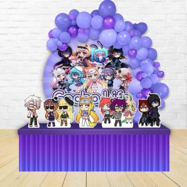 Imagem de KIT FESTA KIT FESTA PAINEL REDONDO Decoração Gacha Life - IMPAKTO VISU