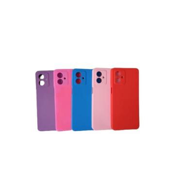 Imagem de Capa Anti Impacto Moto G14 + Película 3D - Verde - Dsitrbuidora Brita