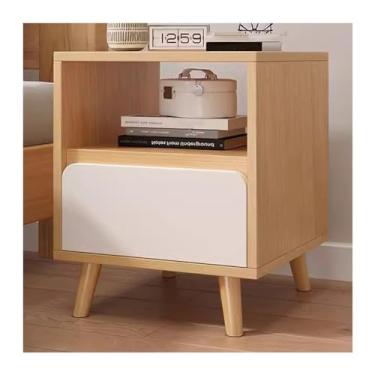 Imagem de LICONG-2020 Armário de cabeceira lateral minimalista para quarto armário de cabeceira rack de armazenamento doméstico pequeno armário de canto