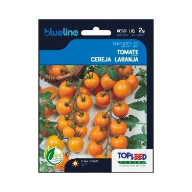 Imagem de Sementes de Tomate Cereja Laranja Blue Line 2g saladas cozinha