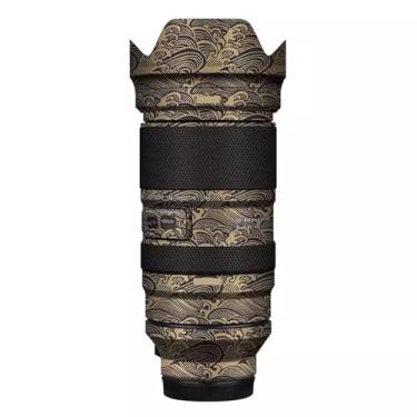 Imagem de Película adesiva de vinil Tamron 50-400 mm F4.5-6.3 adequada para Sony Mount Camera Lens Body Protective Sticker Coat 50-400 4.5-6.3 (ouro wave)