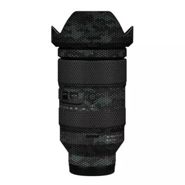 Imagem de Película protetora de lente de câmera para Tamron 35-150 mm F2-2.8 A05 adequado para Sony E Mount Camera Body Vinly Wrap Skin Premium Adesivo de fotografia decalque F2/2.8 35-150 2-2.8 (Mamba Green)