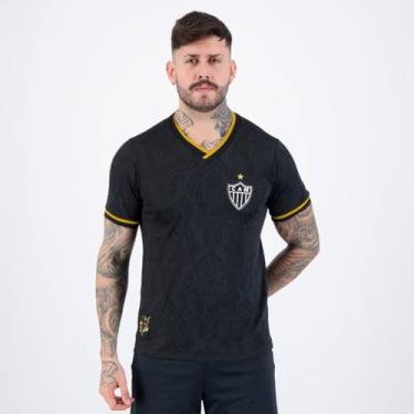 Imagem de CAMISA ATLÉTICO MINEIRO 2013 JACQUARD ESCUDO BORDADO,MASCULINA, G