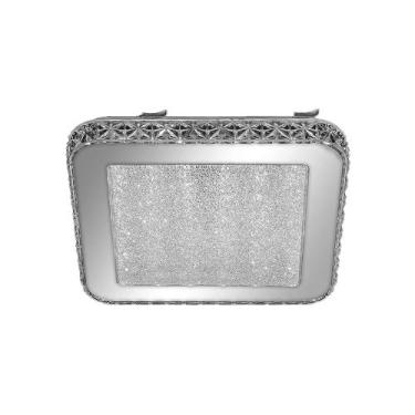 Imagem de Plafon Sindora DCX00336 12W Led Bivolt Branco / Espelhado 3000K Luz Am