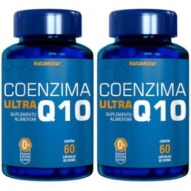 Imagem de Kit Combo 2 Coenzima Q10 100mg 120 Cápsulas Natunéctar