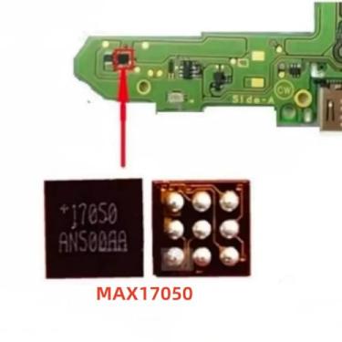 Imagem de Hailue 2pcs MAX17050 Battery Level Meter Chips Game Console Motherboard Chip,MAX17050,BGA-9,Suitable for Switch HAC-001 Motherboard Use,Integrated Circuit Chip,Gaming Console Motherboard Accessories
