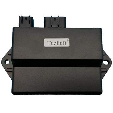 Imagem de Tuzliufi Caixa CDI compatível com Yamaha Polaris Sportsman Raptor Warrior California YFM 350 YFM350 600 700 4x4 Veículo Militar MV7 Carb 5YT-85540-00-00 5NF-85540-00-00 2002-2013 Novo Z599
