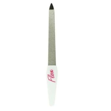 Imagem de Lixa de unha metal flex manicure média ponta fina bc84 mundial - Lixad