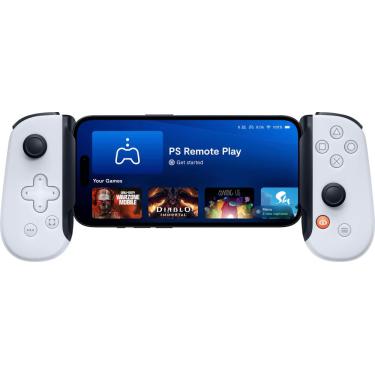 Imagem de Backbone - One - PlayStation Edition (Lightning) - Controle portátil para games móveis para iPhone - 2ª geração - Branco-BB-02-P-WS