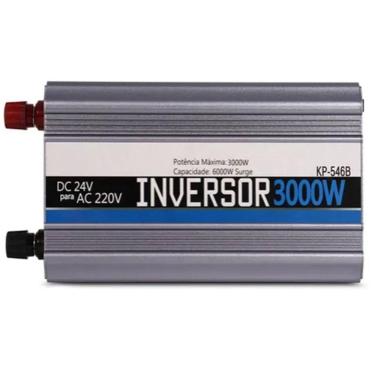 Imagem de Conversor Inversor 24v Para 220v Veicula 3000w Pra Geladeira