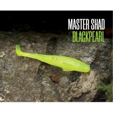 Imagem de Kit 6 Iscas artificiais MASTER SHAD BLACKPEARL, 11cm