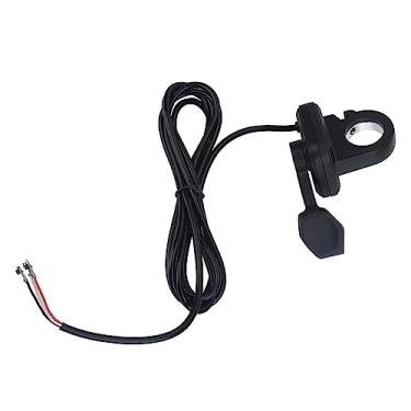 Imagem de Acessórios de Bicicleta Elétrica, Acelerador da Mão Direita Esquerda Bush de Gatilho de Dedão, Controle de Velocidade Com Suporte para Scooter de Bicicleta Elétrica e Bicicleta