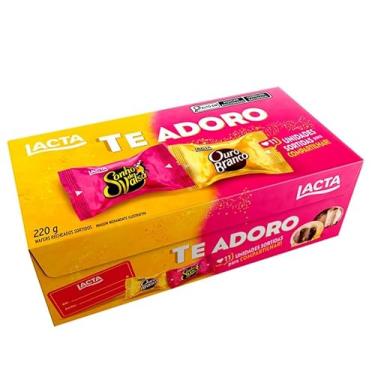 Imagem de Caixa Sonho de Valsa e Ouro Branco Sortidos 220g