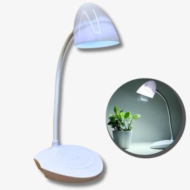 Imagem de Luminária Mesa Touch  Flexível Bateria Recarregável Usb Led - Genérica