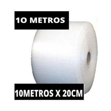 Imagem de Bobina de Plástico Bolha 20 cm, 100 metros, embalagem de correio - Abe