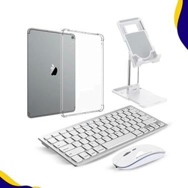 Imagem de BDNET, Teclado+ Suporte+ Mouse+ Capa Tpu Para tablet Air 5ª Geração