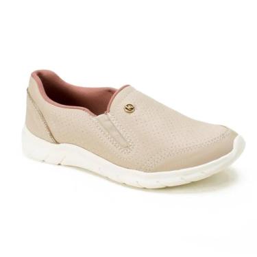 Imagem de Kolosh, Tênis Fem Kolosh Slip On Century Cinza/Rosê C4043-0004 Tamanho:35;Cor:Cinza