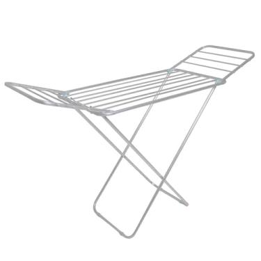 Imagem de Varal de Chão com Abas Retrátil Slim Aluminio Reforçado