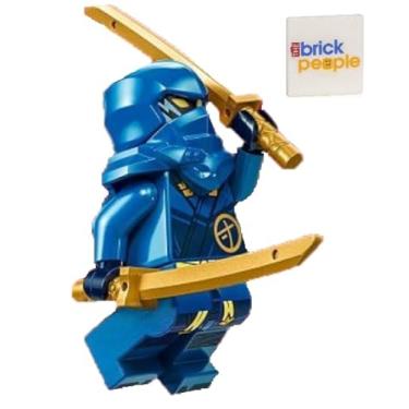 Imagem de LEGO Ninjago Dragons Rising: Jay Minifigure with Dual Swords - Blue Ninja Ages 6+