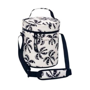 Imagem de Bolsa Farm Térmica Cooler Farofa Estampado Praia Piscina Bag Coqueirada Drinks Agua