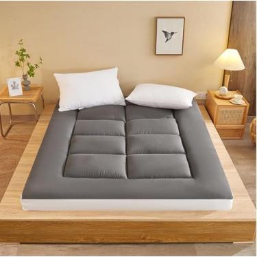 Imagem de Colchão Futon Colchão Respirável Grosso Acolchoado Colchão De Chão Japonês Acolchoado Colchão De Cama Topper Para Casa Hotel Cama Camping Couch,002, 11, 150 * 200 * 8CM