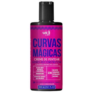 Imagem de Creme De Pentear Reconstrutor Curvas Magicas Widi Care Hidratação Capi