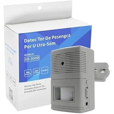 Imagem de Detector de Movimento e Presença com Som Campainha de Boas Vindas alarme de movimento sensor de movimento sem fio Detector de movimento com alarme sonoro
