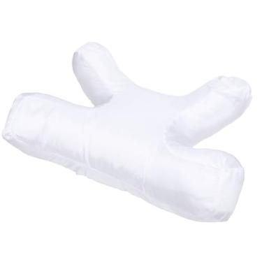 Imagem de Generic Travesseiro Cervical para Dormir, Travesseiro de Pescoço Cervical Macio Destacável para Dormir (Branco)