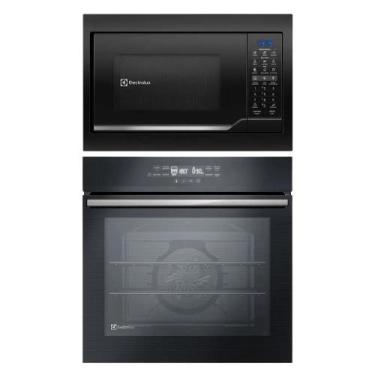 Imagem de Kit Electrolux de Embutir Forno Elétrico 80 Litros com Convecção e Mic
