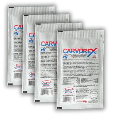 Imagem de Carvorex | Carvão Vegetal | Absorção De Toxinas - Kit 4un