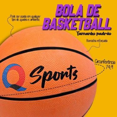 Imagem de Bola De Basquete Basketball Tamanho Padrão Ótima Qualidade - Quality H