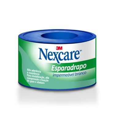 Imagem de Esparadrapo Impermeável Nexcare Branco 25mm X 3m 1 Unidade