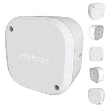 Imagem de Caixa de Passagem Intelbras VBOX 1100 Branca p/ Câmera CFTV  Instalaçã