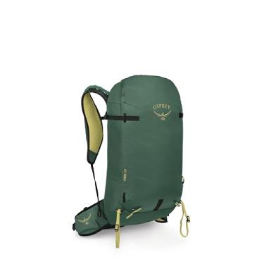 Imagem de Osprey Firn Mochila de esqui e snowboard 28L, verde tundra, pequena/média