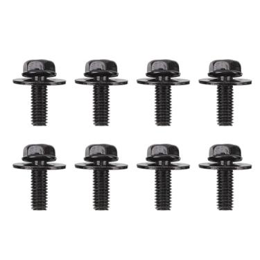 Imagem de 8pcs 12mm parafusos de placa de skid de 12 mm, parafusos de placa de skid de impacto de metal Substituição