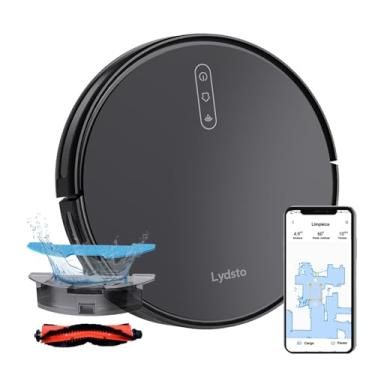 Imagem de Lydsto G1 Robô Aspirador de Pó e Lavador 2 em 1 com Sucção de 4000Pa, Autorecarregável, 120 Minutos de Autonomia (black) (Preto)