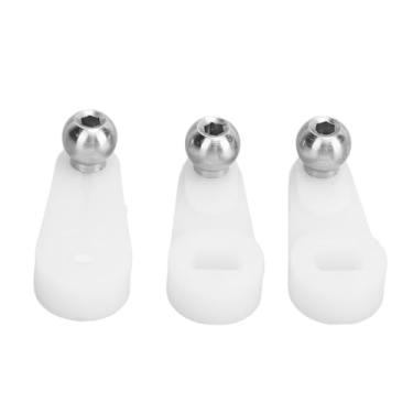 Imagem de 3pcs RC Servo Arm Substituição Profissional Remote Helicopter Servo Arm para Flywing Bell206 UH1 RC Acessórios de helicóptero