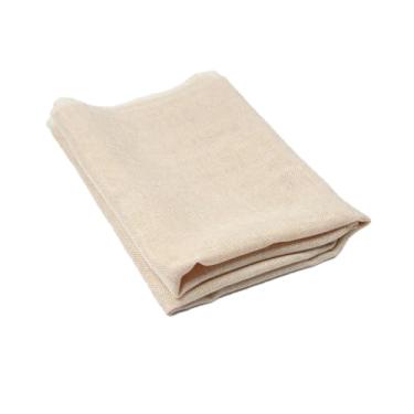 Imagem de Flushbay Tecido de linho para alto-falante, tecido de malha à prova de poeira, tecido estéreo de substituição para alto-falantes domésticos, gabinete de mídia, alto-falantes para palcos, caixas de KTV 40 x 140 cm (bege)