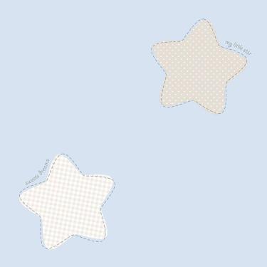 Imagem de Papel De Parede Lullaby Estrela Polaris Azul 2241 - Rolo 10m X 0,53m