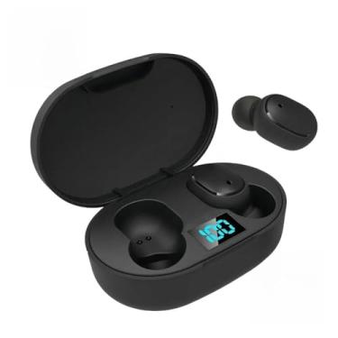 Imagem de Fones de Ouvido Bluetooth 5.0, Intra-auricular, 30h de Autonomia, Controle por Toque (preto)