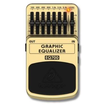 Imagem de Pedal Equalizador Guitarra Graphic Equalizer Eq700 Behringer