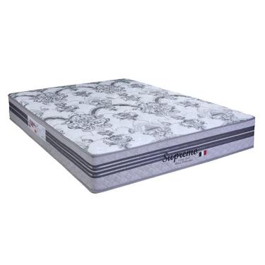 Imagem de Colchão King Molas Ensacadas Supremo Gray (193x203x25) - Paropas