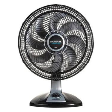 Imagem de Ventilador De Mesa Mondial Turbo, 220V, 140W, Preto, 8 Pás, 3 Velocidades - Vtx40-8p