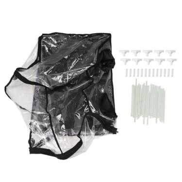 Imagem de Still Air Box Kit de cogumelo de cogumelos Bolsa de plantio de tenda à prova de água Capô de fumaça de crescimento de micologia com janela transparente