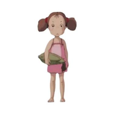 Imagem de Decoração De Café Infantil Quarto Hayao Miyazaki Anime Tela Pintura Me